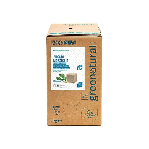 Bild von Greenatural FLÜSSIGWASCHMITTEL MARSEILLE - 5KG