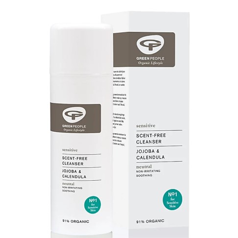 Green People Sensitive Scent Free Cleanser - Gesichtsreiniger ohne Duft 200ml