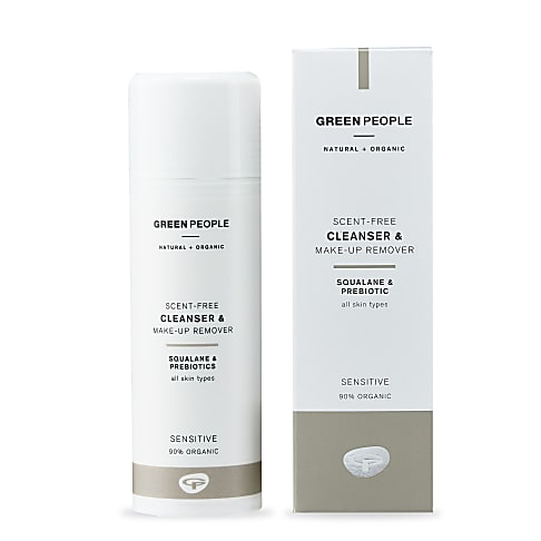 Green People Sensitive Scent Free Cleanser - Gesichtsreiniger ohne Duft 200ml