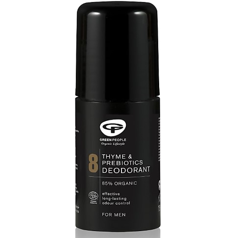 Green People For Men 8 - Thyme & Prebiotics Deodorant Roll-On 75 ml