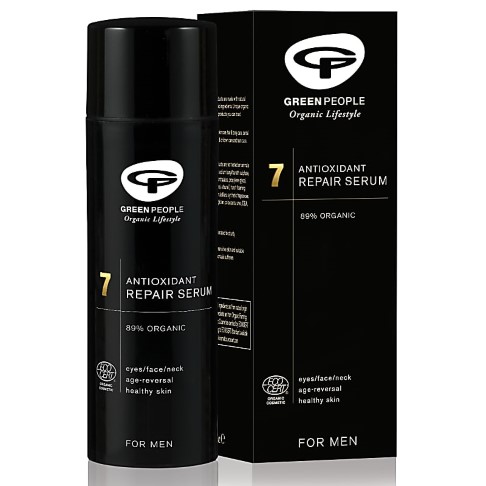 Bild von Green People For Men 7 Antioxidant Repair Serum - Reparierendes Gesichtsserum 50 ml