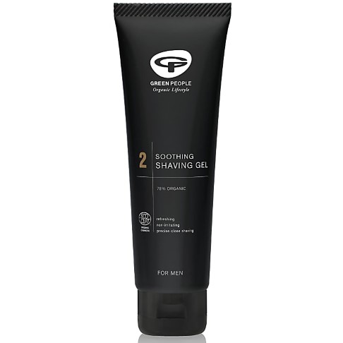 Green People For Men 2 Soothing Shaving Gel  - Rasiergel für Männer