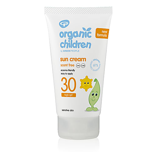 Green People No Scent Children's Sun Lotion - Sonnenschutz LSF 30  ohne Duft 150 ml