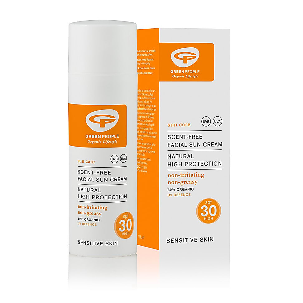 Green People Facial Sun Cream - Sonnencreme für das Gesicht LSF 30