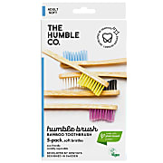 The Humble Co Zahnbürste Erwachsene Familie 5er-Pack Soft