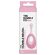 The Humble Co. Pflanzliche Baby-Zahnbürste, extra weich - Rosa