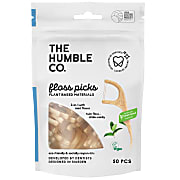 The Humble Co Zahnseide Picks Mint (50 Stück)