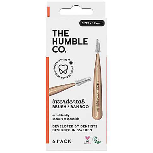 Humble Bamboo Interdental Brush - Interdentalbürsten Orange