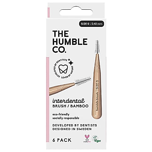 Humble Bamboo Interdental Brush - Interdentalbürsten Pink