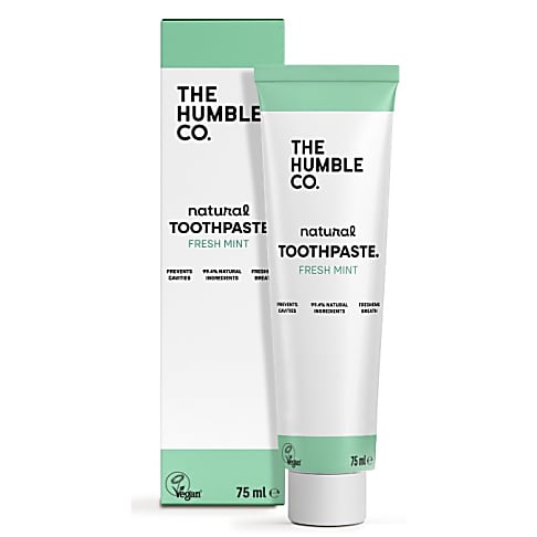 Humble Natural Toothpaste Fresh Mint - Natürliche Zahnpasta mit Fluorid 75ml