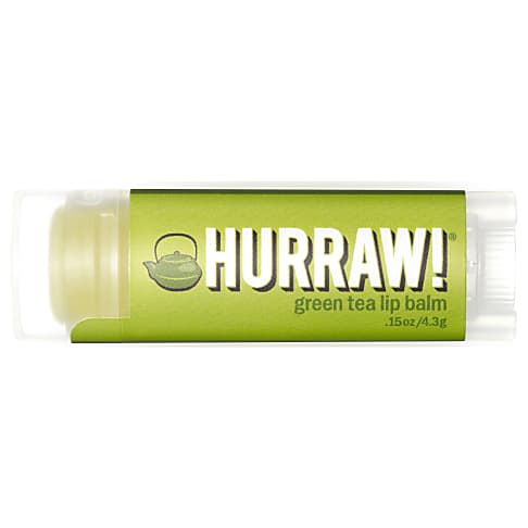 Hurraw Green Tea - Grüner Tee Lippenbalsam