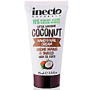 Inecto Pure Hand- und Nagelcreme mit Kokosöl