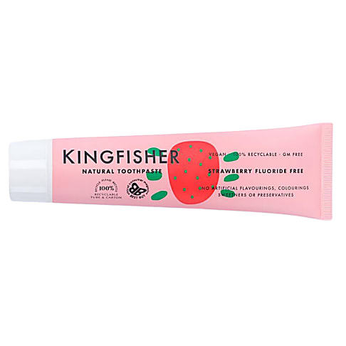 Kingfisher Kinderzahnpasta Erdbeere Fluoridfrei