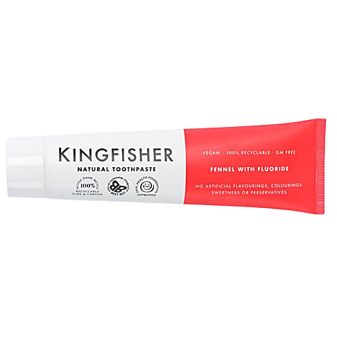 Kingfisher Zahncreme mit Fenchel - Mit Fluoriden