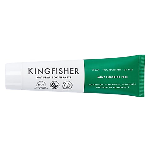 Kingfisher Zahncreme mit Minze - Frei von Fluoriden