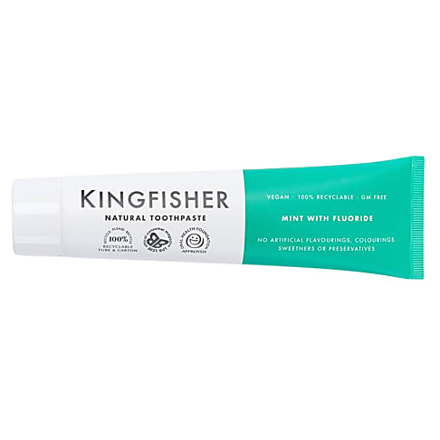 Kingfisher Zahncreme mit Minze - Mit Flouriden