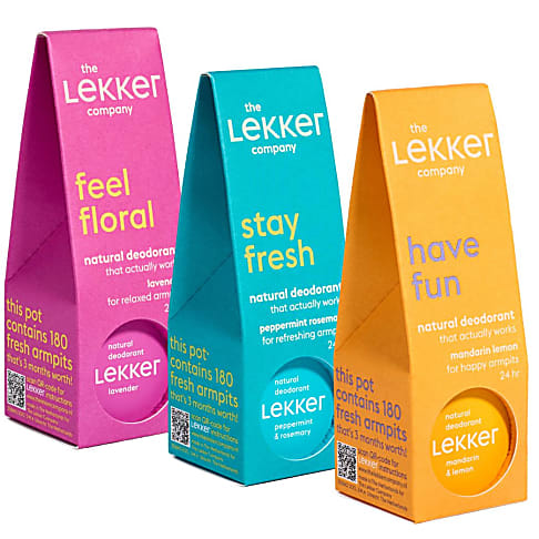 The Lekker Company Süßes Deodorant Mix Set