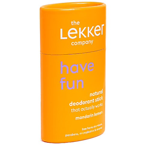 The Lekker Company Deodorant Stick Mandarine & Zitrone