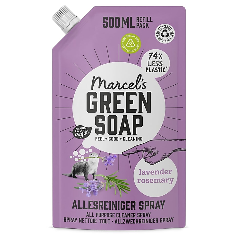 Marcel's Green Soap Allesreiniger Spray Lavendel & Rosmarin Nachfül...