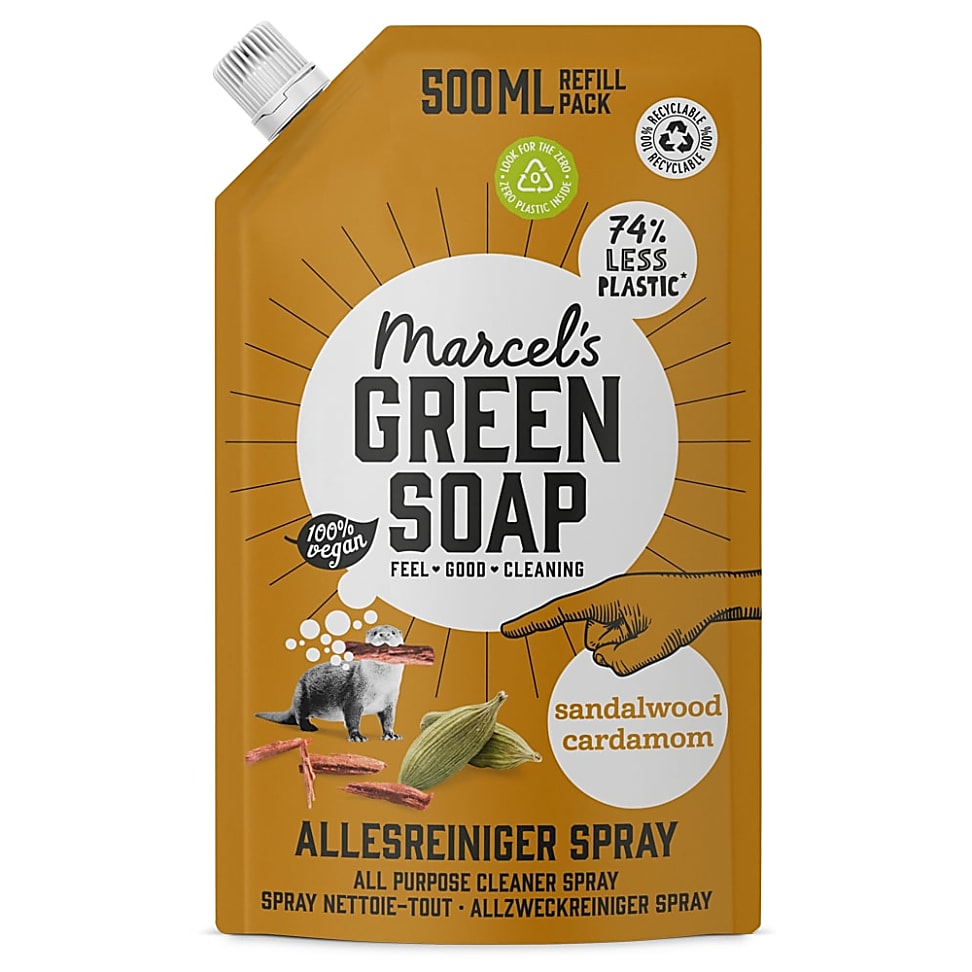 Marcel's Green Soap Allesreiniger Spray Sandelholz & Kardamom Nachf...