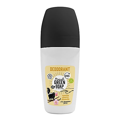 Marcel's Green Soap Deodorant Roll-on Vanille & Kirschblüte
