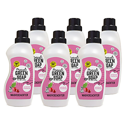Bild von Marcel's Green Soap Weichspüler Patchouli & Preiselbeere (6x 750ml)