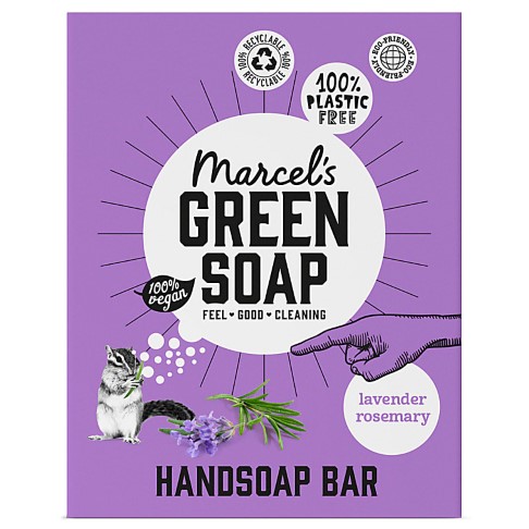 Bild von Marcel's Green Soap Handseife Lavendel & Rosmarin