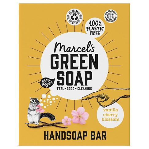 Bild von Marcel's Green Soap Handseife Vanilla & Cherry Blossom