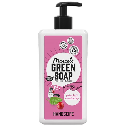 Bild von Marcel's Green Soap Handeife Patchouli & Preiselbere 500 ml