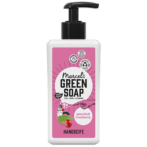 Bild von Marcel's Green Soap Handseife Patchouli & Cranberry - Patschuli & Preiselbeere