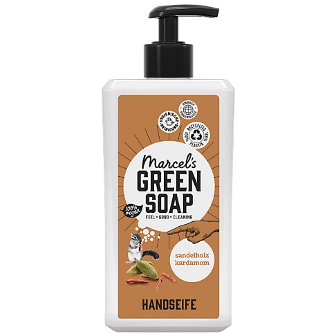 Bild von Marcel's Green Soap Handseife Sandelholz & Cardamom 500 ml