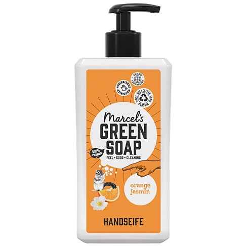Bild von Marcel's Green Soap Handseife Orange & Jasmine - 500 ml