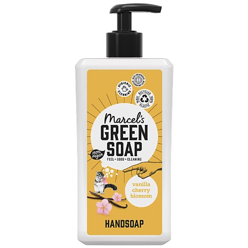 Bild von Marcel's Green Soap Handseife Vanilla & Cherry Blossom (500ml)