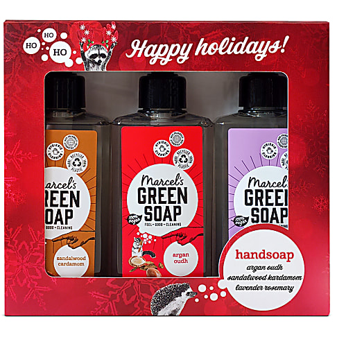 Bild von Marcel's Green Soap Weihnachts Geschenkset mit Handseife