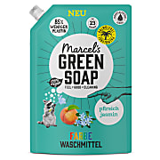 Marcel's Green Soap Colour Washing Liquid REFILL 1L Peach & Jasmin