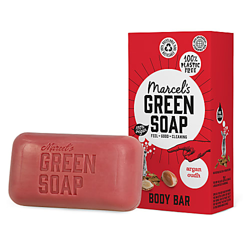 Marcel's Green Soap Shower Bar Argan & Oudh