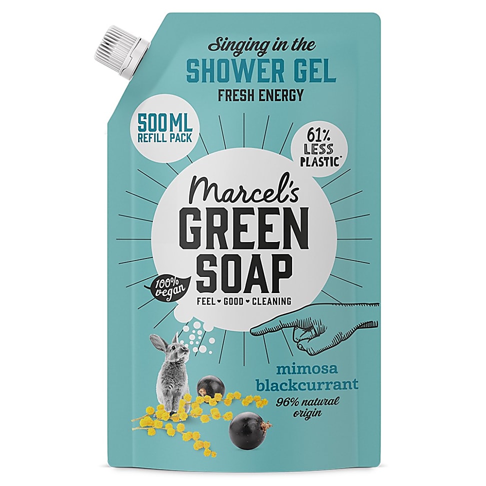 Marcel's Green Soap Duschgel Mimose & Schwarze Johannisbeere Nachfü...