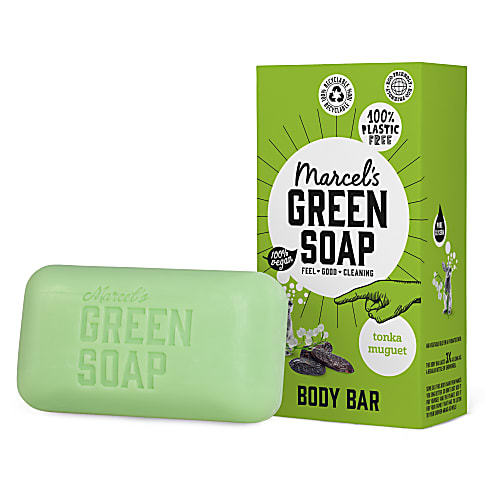 Marcel's Green Soap Shower Bar Tonka & Muguet