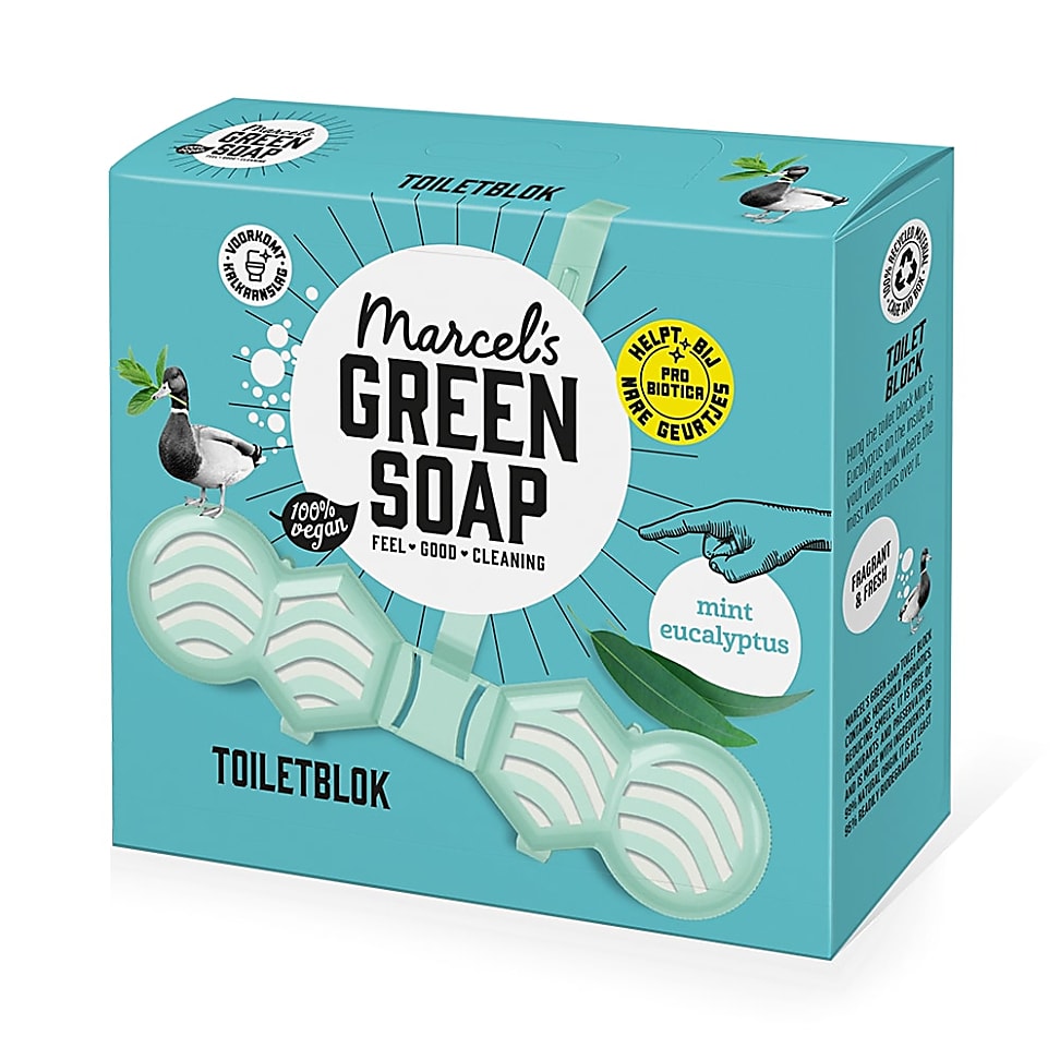 Marcel's Green Soap Toiletten Spülstein Minze & Eukalyptus
