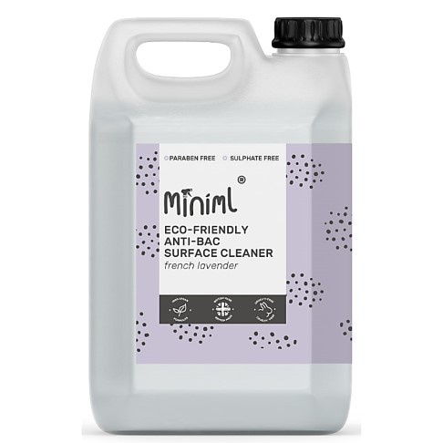 Miniml Antibakterieller Oberflächenreiniger Lavendel - 5L Nachfüllpackung