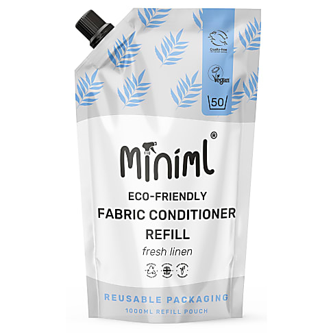 Miniml Weichspüler Fresh Linen - 1L Nachfüllpackung