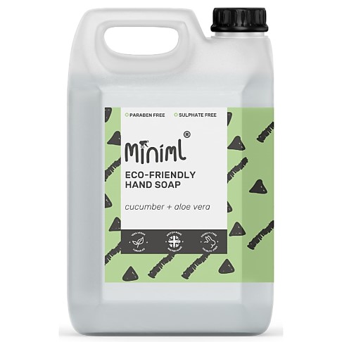 Miniml Handseife Gurke & Aloe Vera - 5L Nachfüllpackung