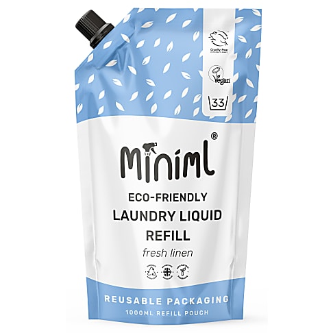 Miniml Waschmittel Fresh Linen - 1L Nachfüllpackung