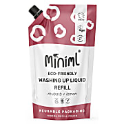 Miniml Spülmittel Rhabarber & Zitrone - 1L Nachfüllpackung
