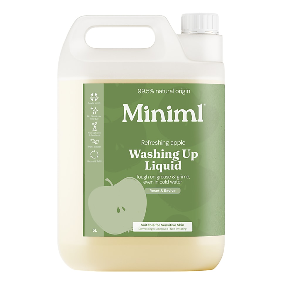 Miniml Spülmittel Apfel - 5L Nachfüllpackung