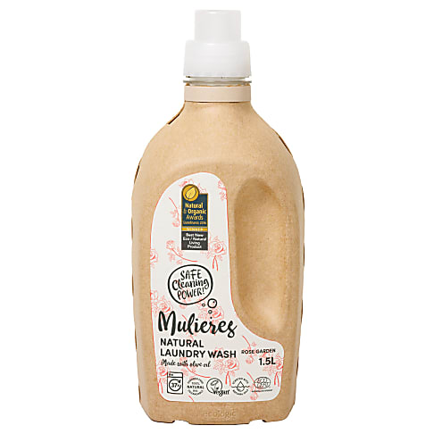 Mulieres Natural Laundry Wash - Rose Garden Flüssigwaschmittel 1.5L