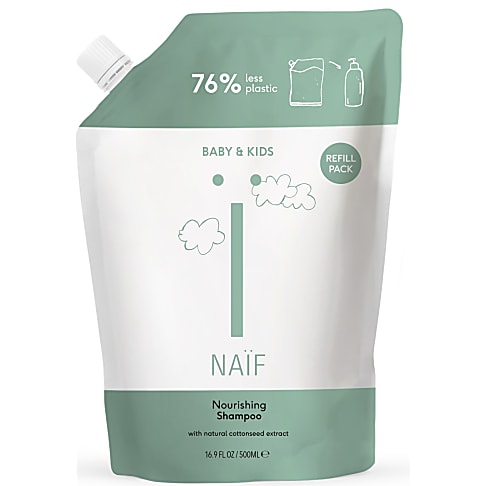 NAÏF Nourishing Shampoo Baby & Kids Nachfüllpackung