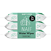 NAÏF Plastikfreie Feuchttücher 3-pack (3x 54 tissues)
