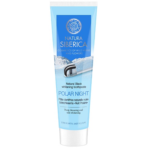 Natura Siberica Natural Black Whitening Toothpaste Polar Night - Zahnpasta