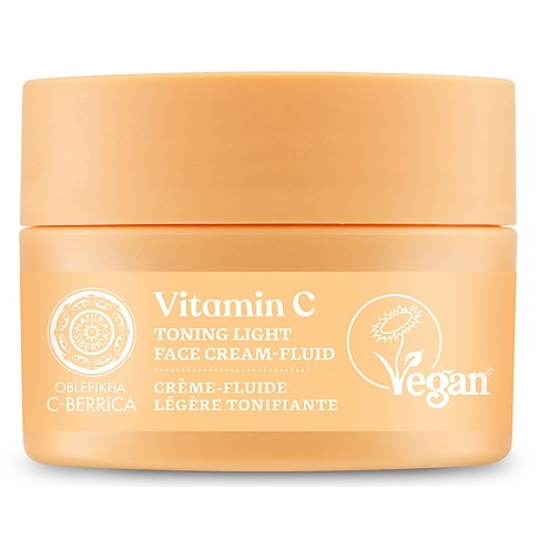 Bild von Natura Siberica Vitamin C Toning Light Face Cream-Fluid
